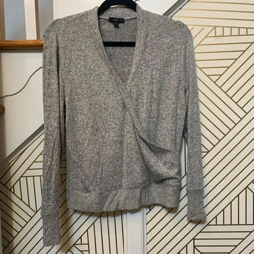 J.Crew Long Sleeve Shirt Gray